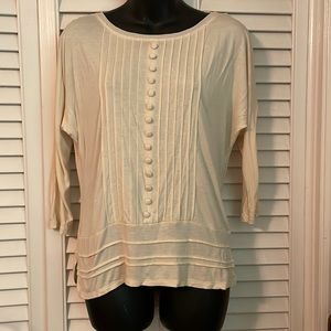 Gap cream blouse